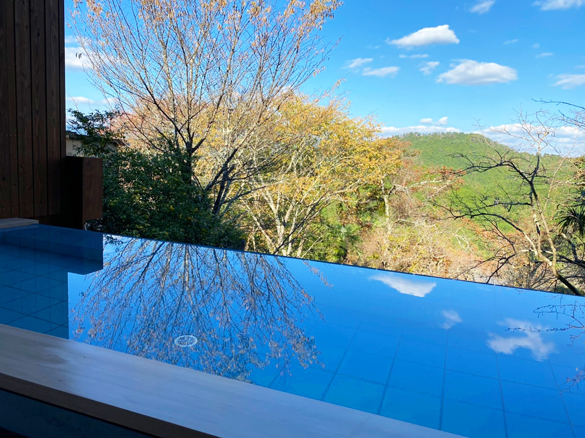 ふるさと納税 吉野町 『吉野荘湯川屋』奈良県吉野山　露天風呂付特別室のご宿泊(1泊2食付2名様宿泊券) ふるさと納税 『吉野荘湯川屋』奈良県吉野山 旬の会席料理と絶景入浴を